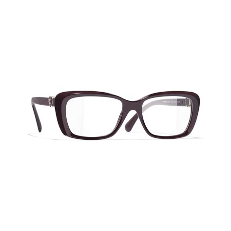 chanel acetate glasses burgundy ch3282|Rectangle Eyeglasses Acetate Burgundy .